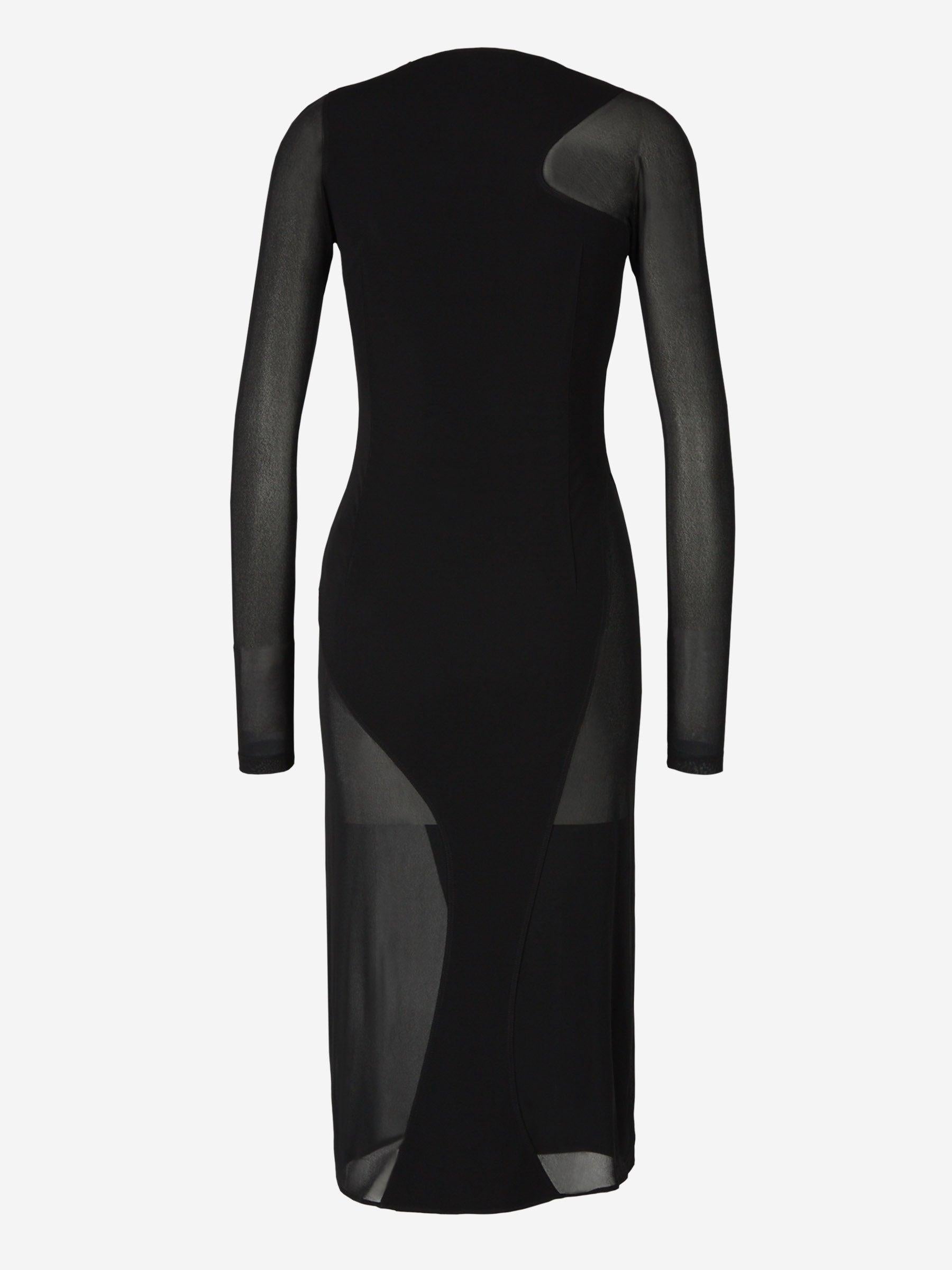 Outlet online Tom Ford Mujer Vestido Tubino Midi color Negro sku 731-005633 01 - Foto 2