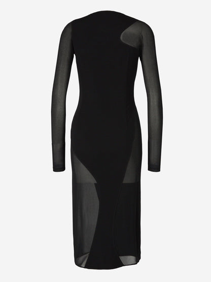 Outlet online Tom Ford Mujer Vestido Tubino Midi color Negro sku 731-005633 01 - Foto 2