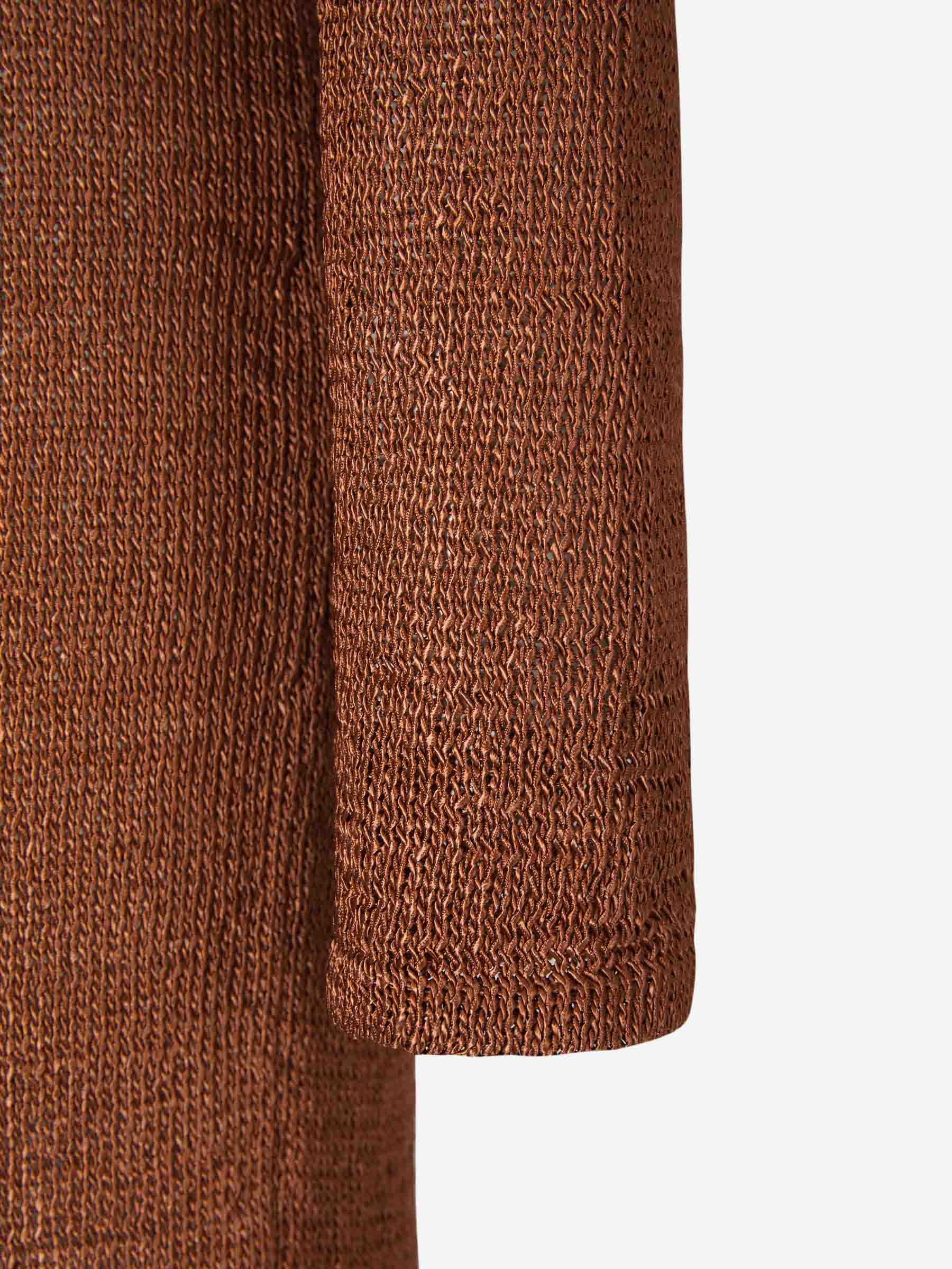 Outlet online Tom Ford Mujer Vestido Punto Midi color Marrón sku 731-005636 01 - Foto 4