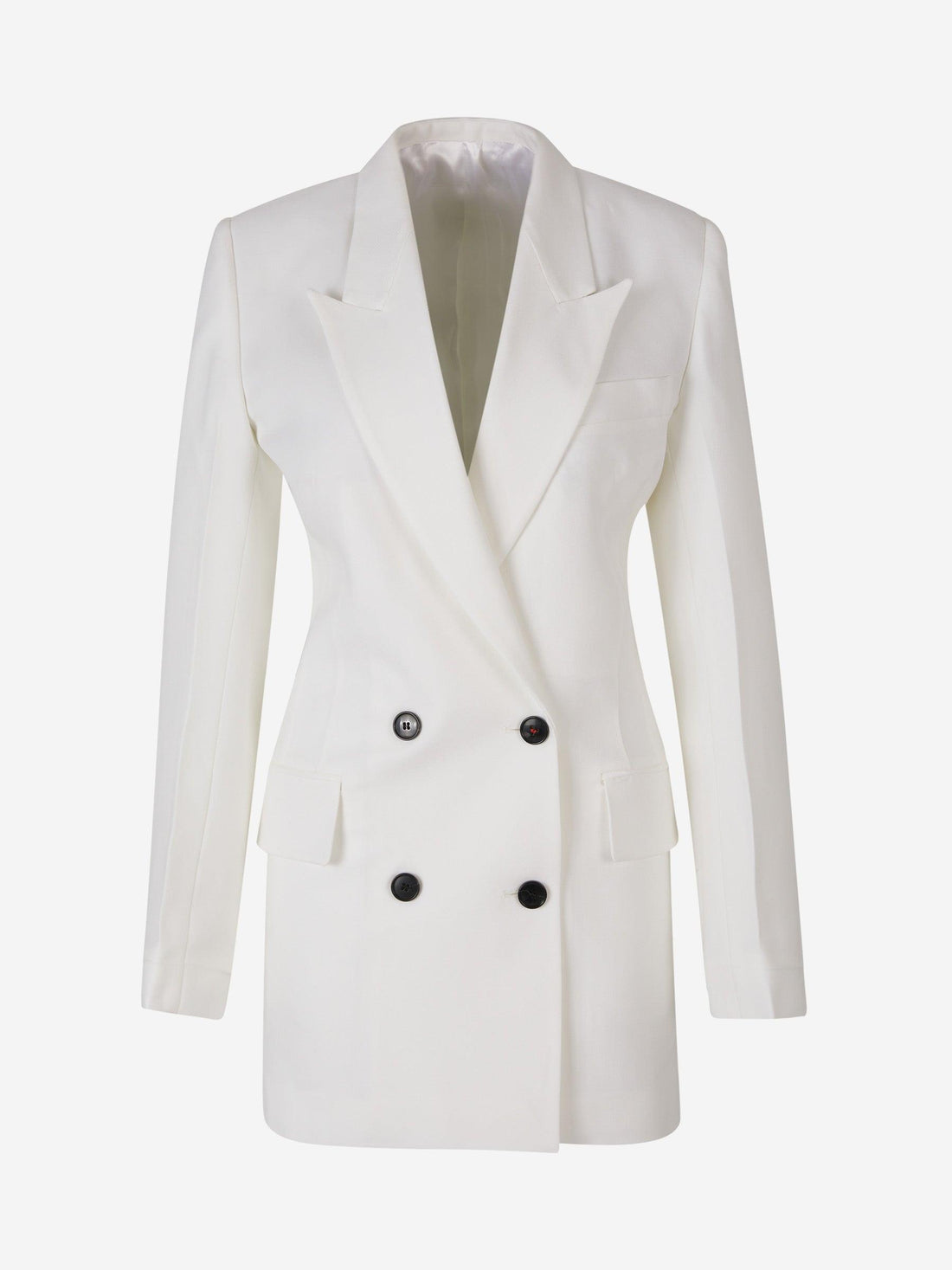 Victoria Beckham Blazer Vestido Doble Botonadura color Marfil sku 731-005664 01 - Foto 1