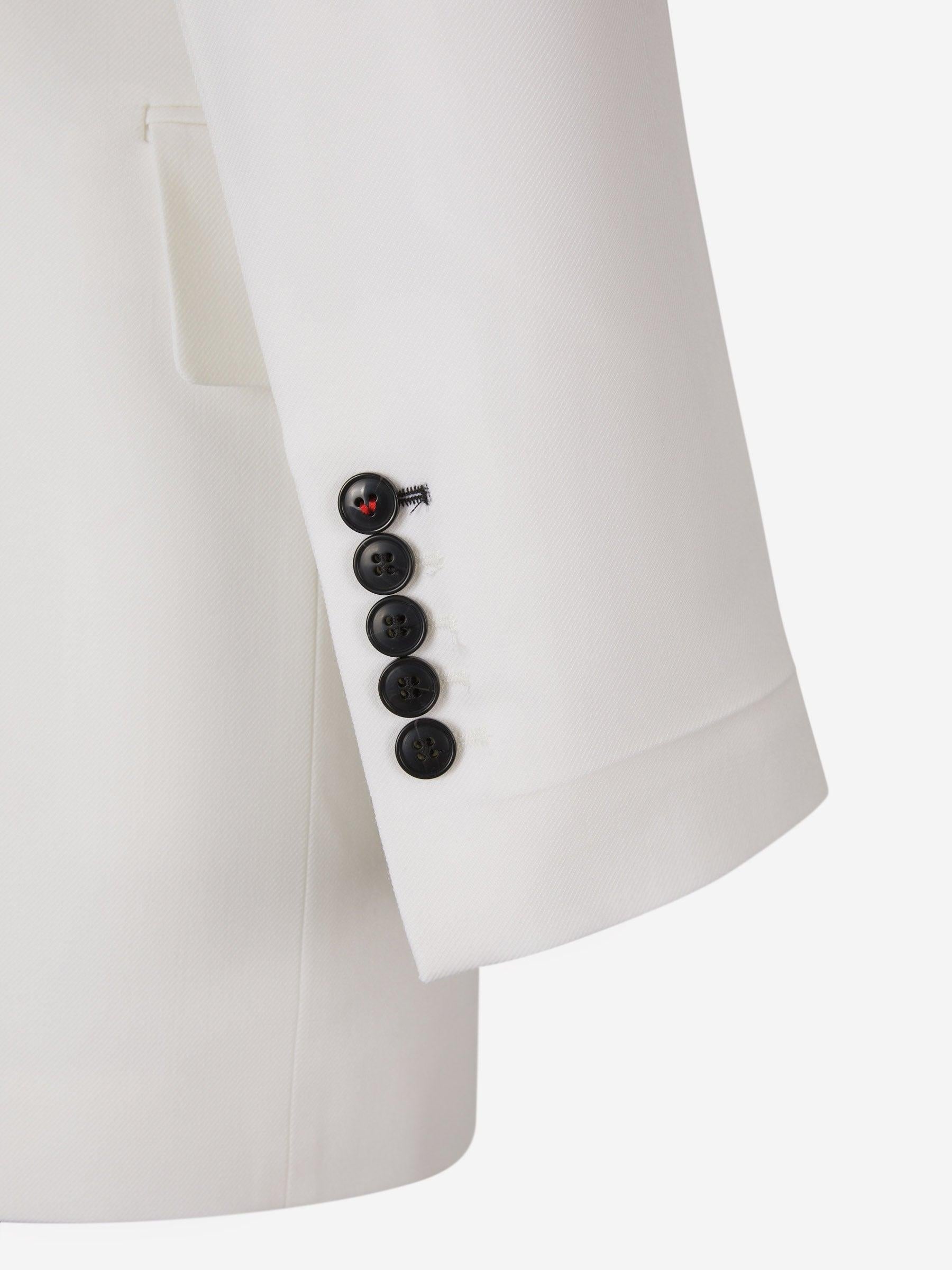 Victoria Beckham Blazer Vestido Doble Botonadura color Marfil sku 731-005664 01 - Foto 5