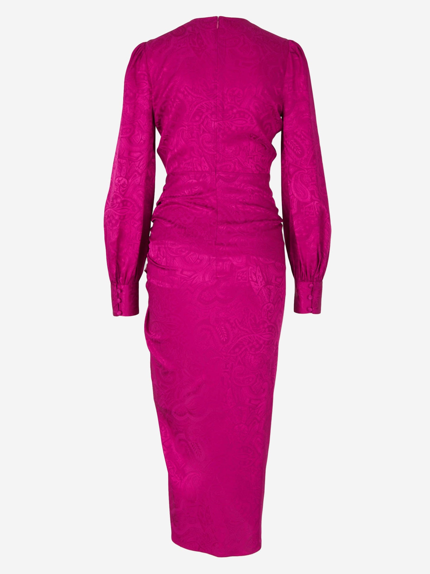 Outlet online Veronica Beard Mujer Vestido Paisley Wiess color Fucsia sku 731-005721 01 - Foto 2