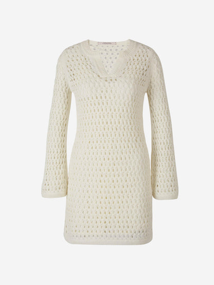 Outlet online Dorothee Schumacher Mujer Vestido Punto Algodón color Crema sku 731-005743 01 - Foto 1