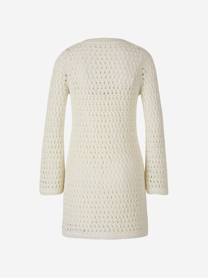 Outlet online Dorothee Schumacher Mujer Vestido Punto Algodón color Crema sku 731-005743 01 - Foto 2