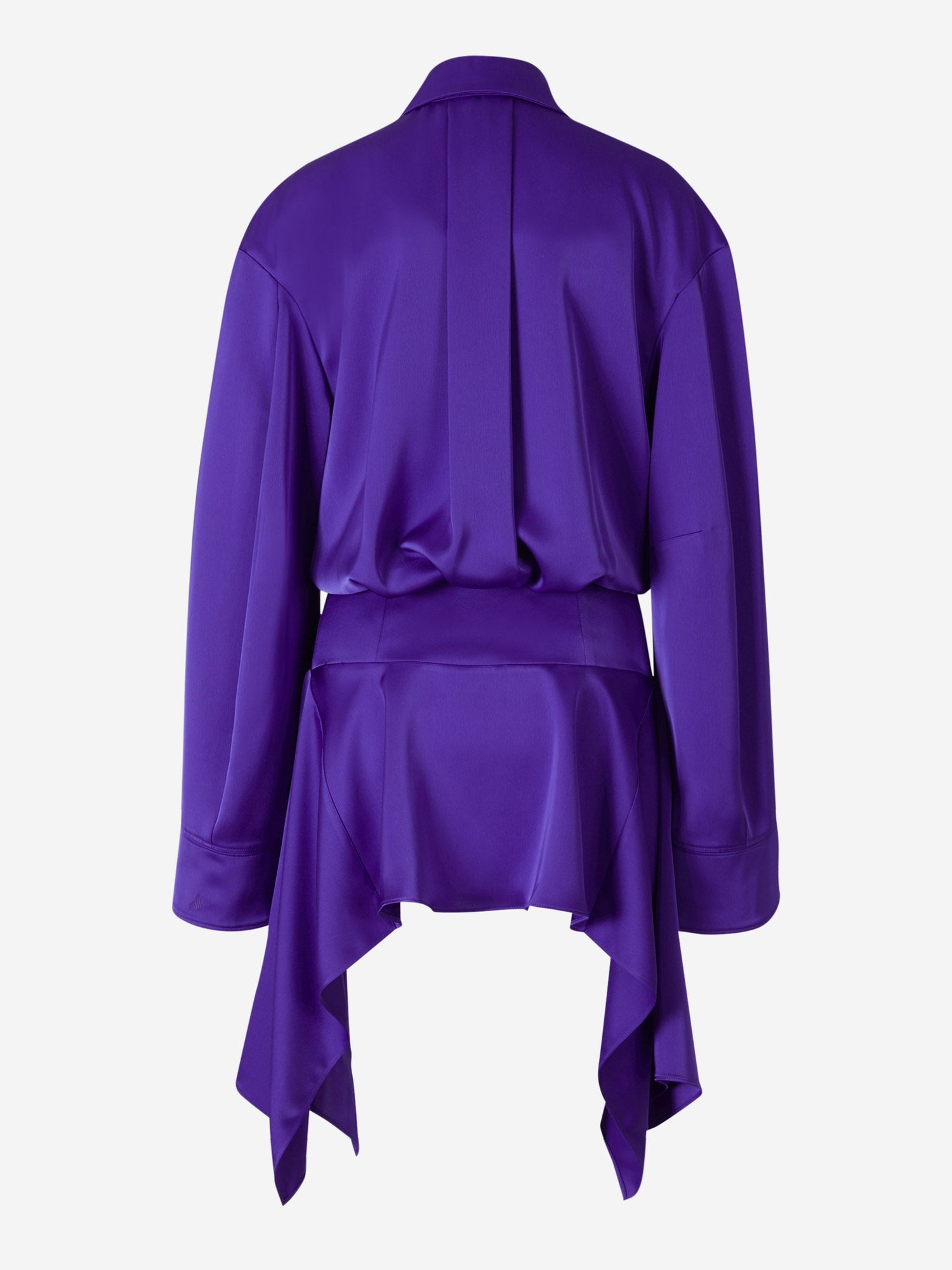 Outlet online The Attico Mujer Vestido Mischa Asimétrico color Violeta sku 731-005772 01 - Foto 2