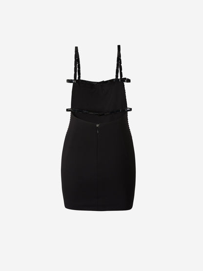 Outlet online The Attico Mujer Vestido Mini Rue color Negro sku 731-005773 01 - Foto 2