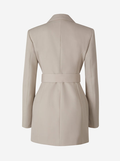 Outlet online Alexander Wang Mujer Vestido Blazer Cinturón color Beis sku 731-005791 01 - Foto 2