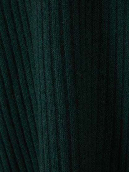 Outlet online Stella McCartney Mujer Vestido Punto Cashmere color Verde Oscuro sku 731-005805 01 - Foto 4