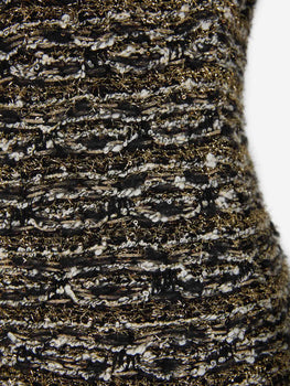 Balmain Vestido Tweed Lúrex color Dorado sku 731-005818 01 - Foto 4