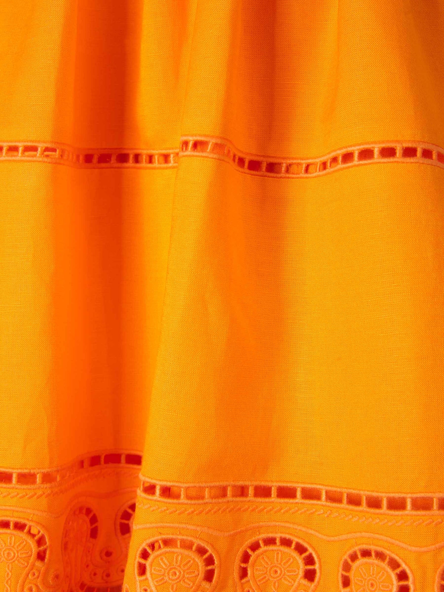 Outlet online Simkhai Mujer Vestido Clementina Mini color Naranja sku 731-005832 01 - Foto 4