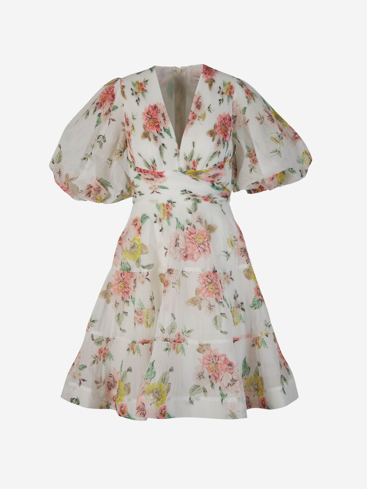 Outlet online Zimmermann Mujer Vestido Mini Plisado color Floral sku 731-005842 01 - Foto 1