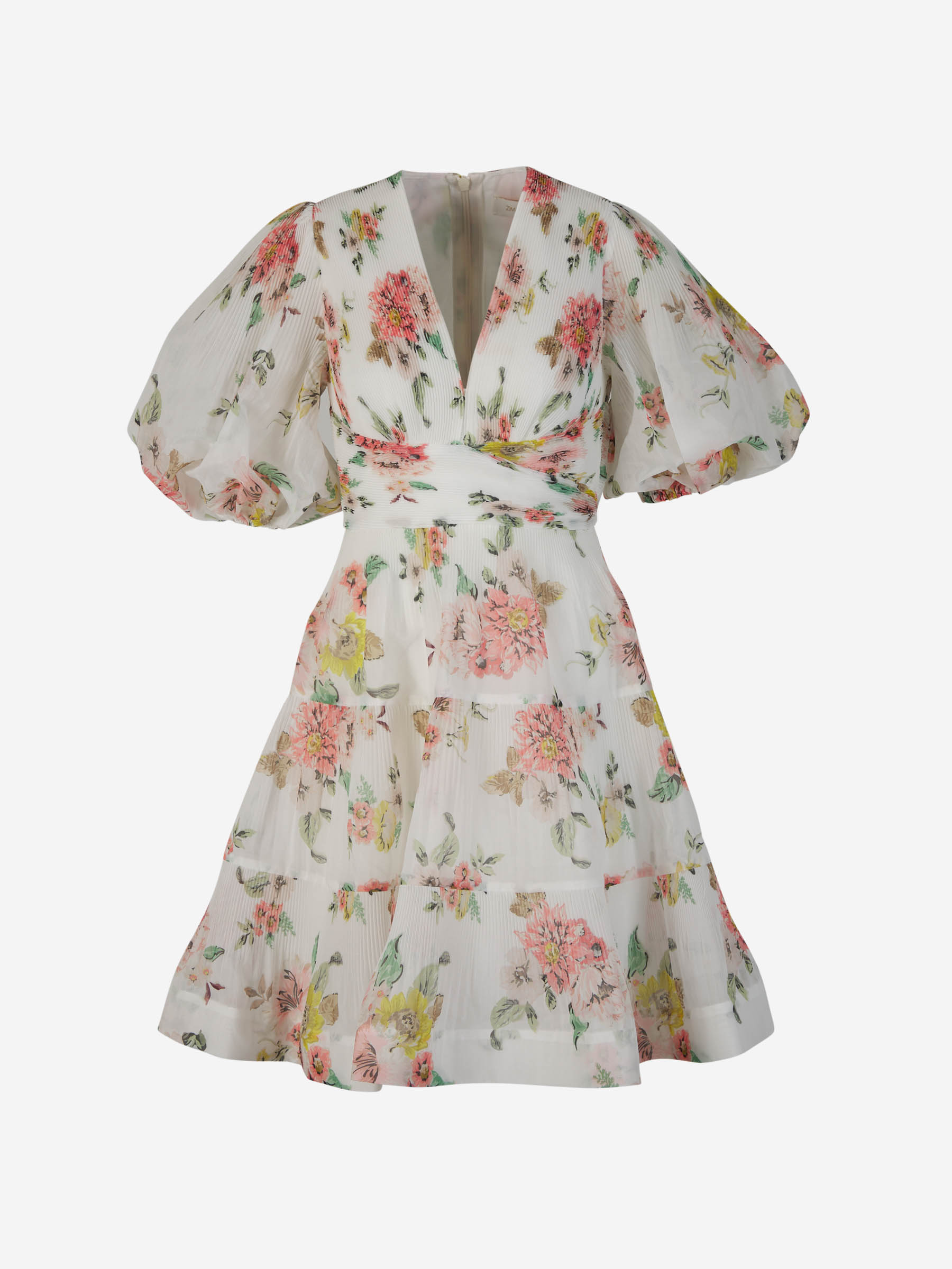 Outlet online Zimmermann Mujer Vestido Mini Plisado color Floral sku 731-005842 01 - Foto 1