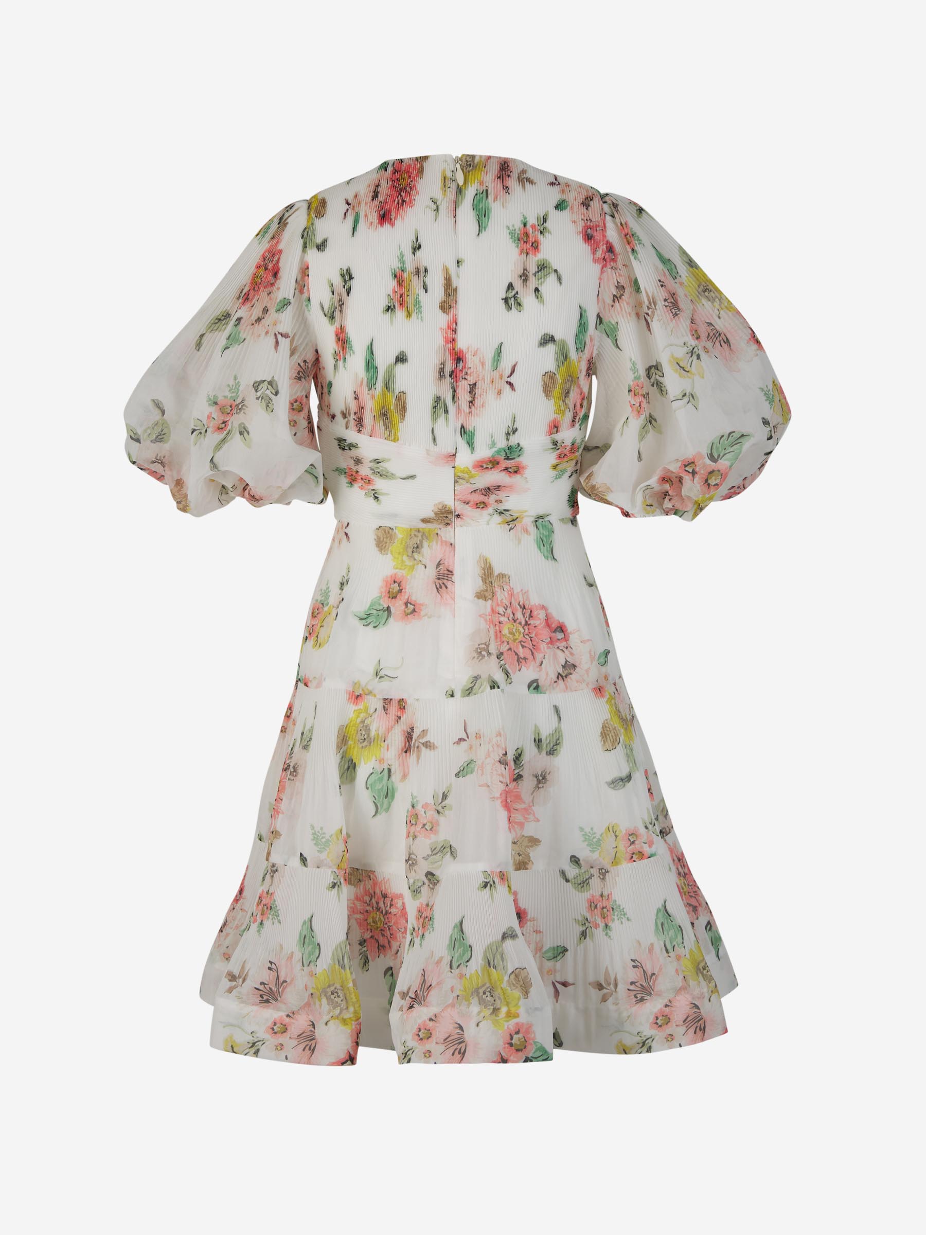 Outlet online Zimmermann Mujer Vestido Mini Plisado color Floral sku 731-005842 01 - Foto 4
