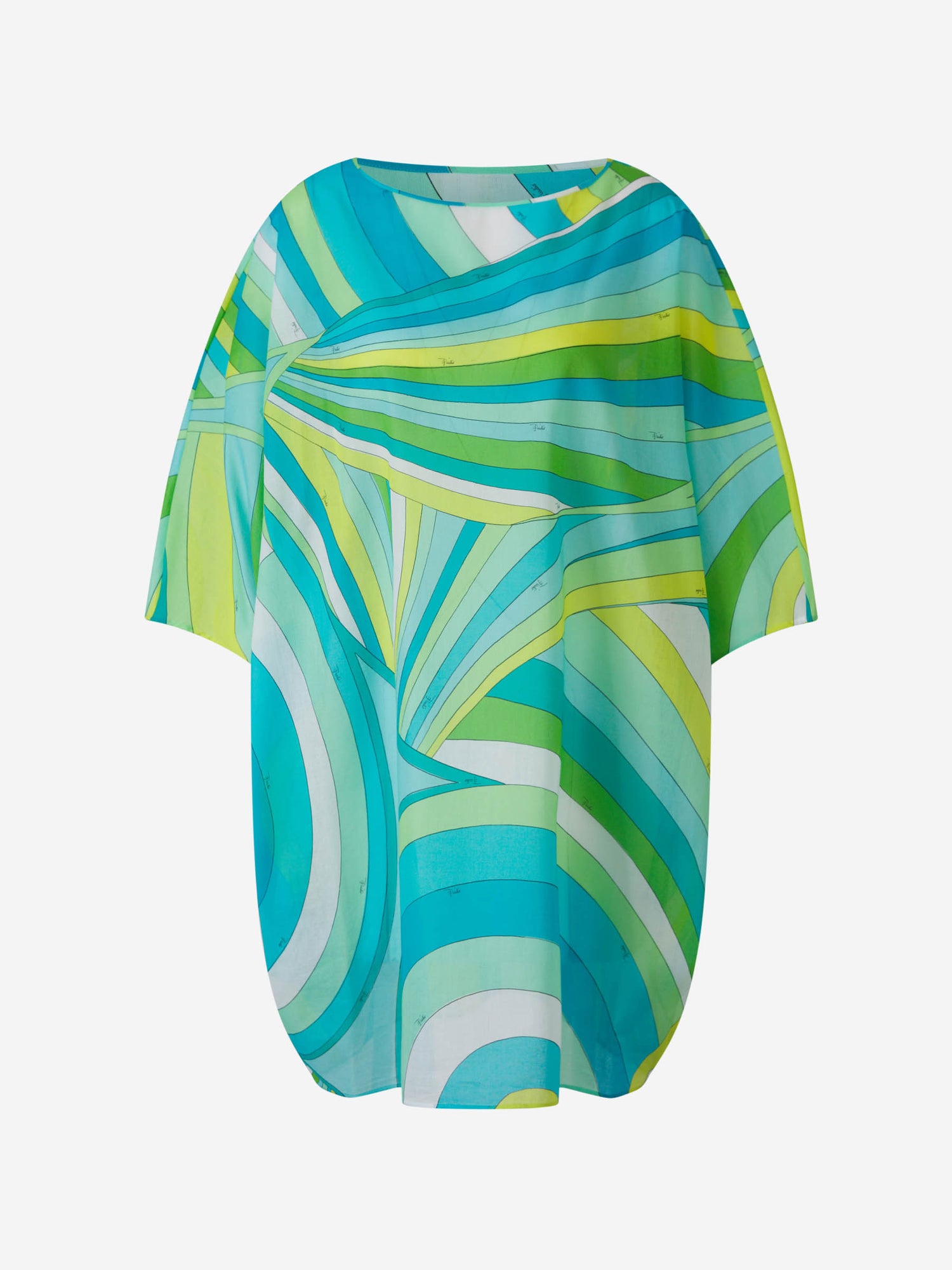 Outlet online Pucci Mujer Vestido Mini Kaftán color Azul sku 731-005911 01 - Foto 1