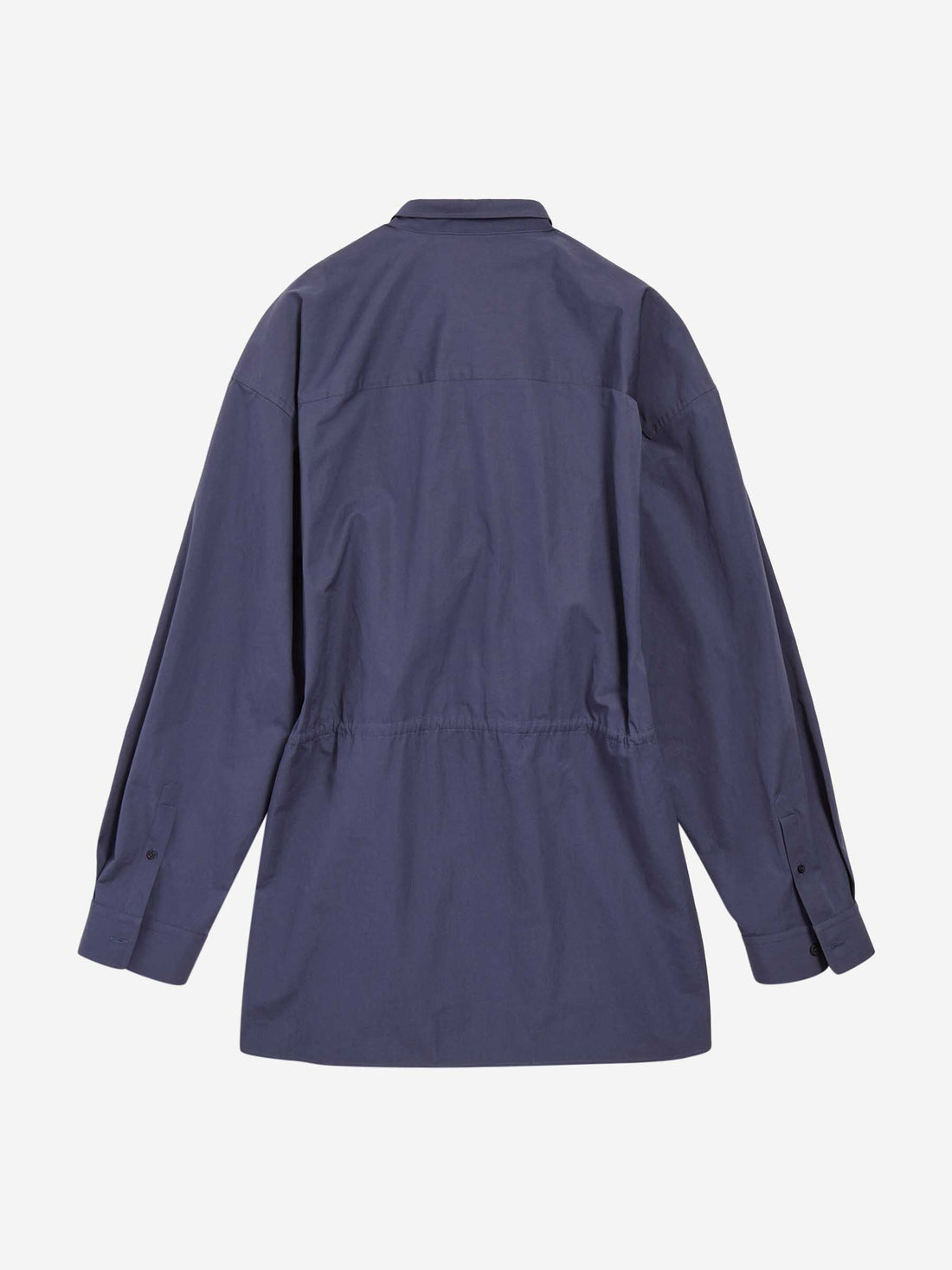 Outlet online Balenciaga Mujer Vestido Mini Camisero color Azul Marino sku 731-005980 01 - Foto 2