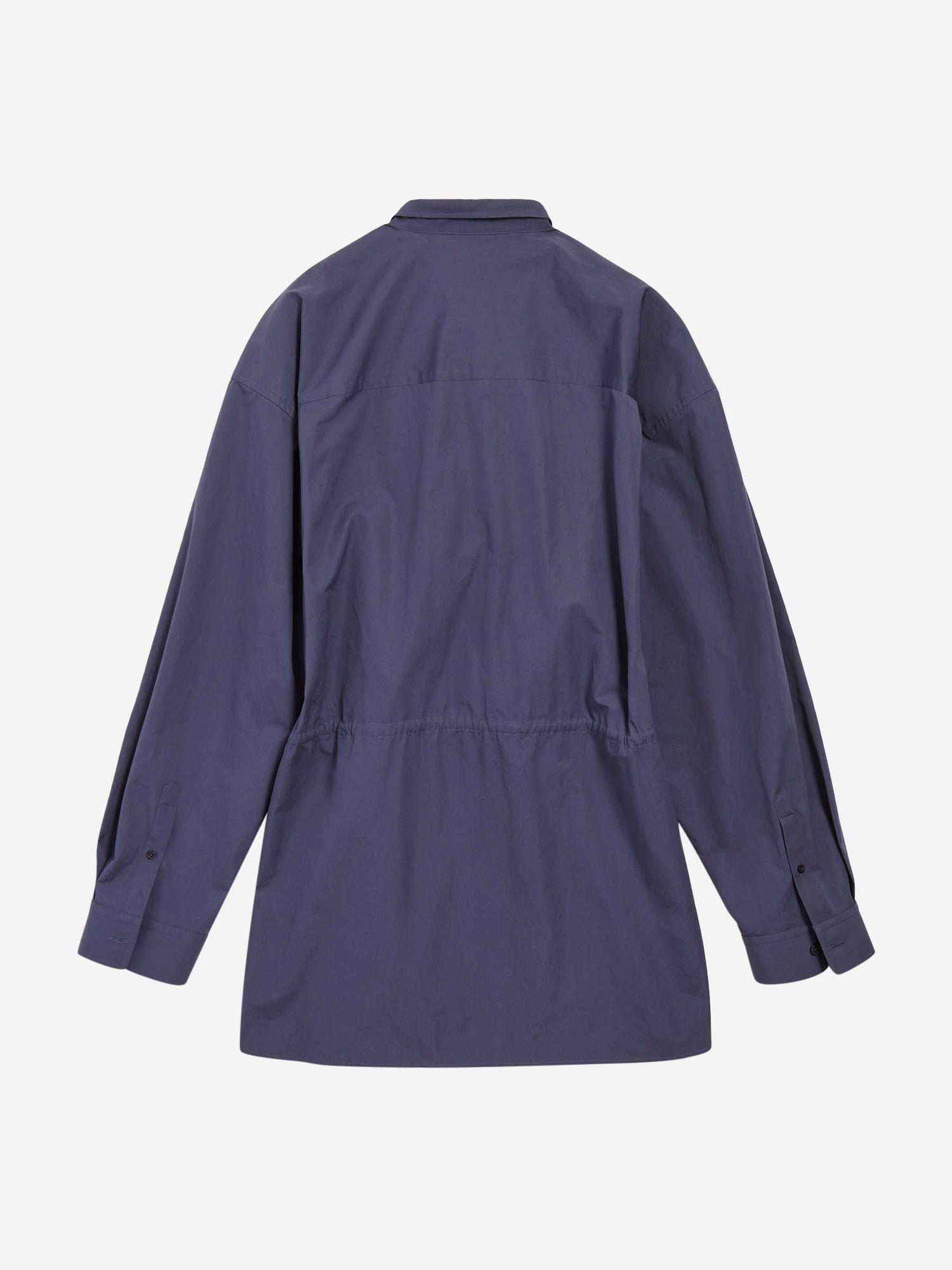 Outlet online Balenciaga Mujer Vestido Mini Camisero color Azul Marino sku 731-005980 01 - Foto 2