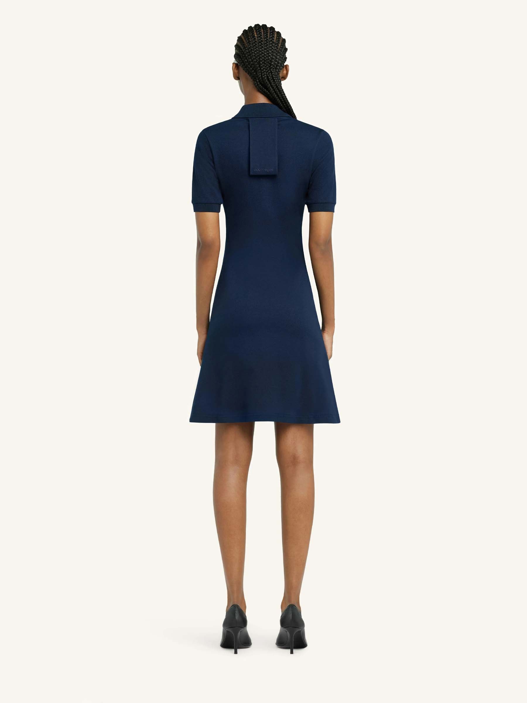 Courrèges Mujer Barcelona Vestido Mini Polo color Azul Marino sku 731-005985 01 - Foto 4