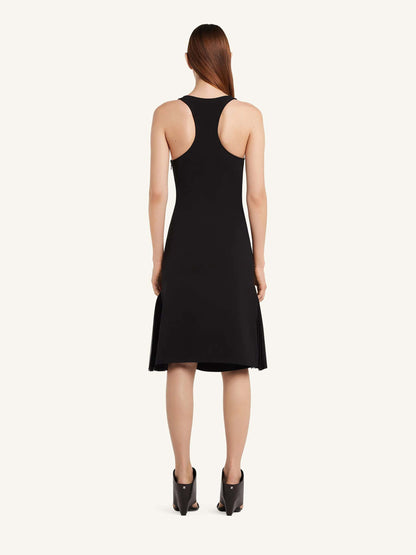 Courrèges Mujer Barcelona Vestido Midi Pliegues color Negro sku 731-005988 01 - Foto 5