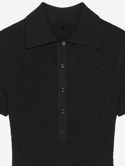 Givenchy Mujer Barcelona Vestido Punto Polo color Negro sku 731-005990 01 - Foto 2