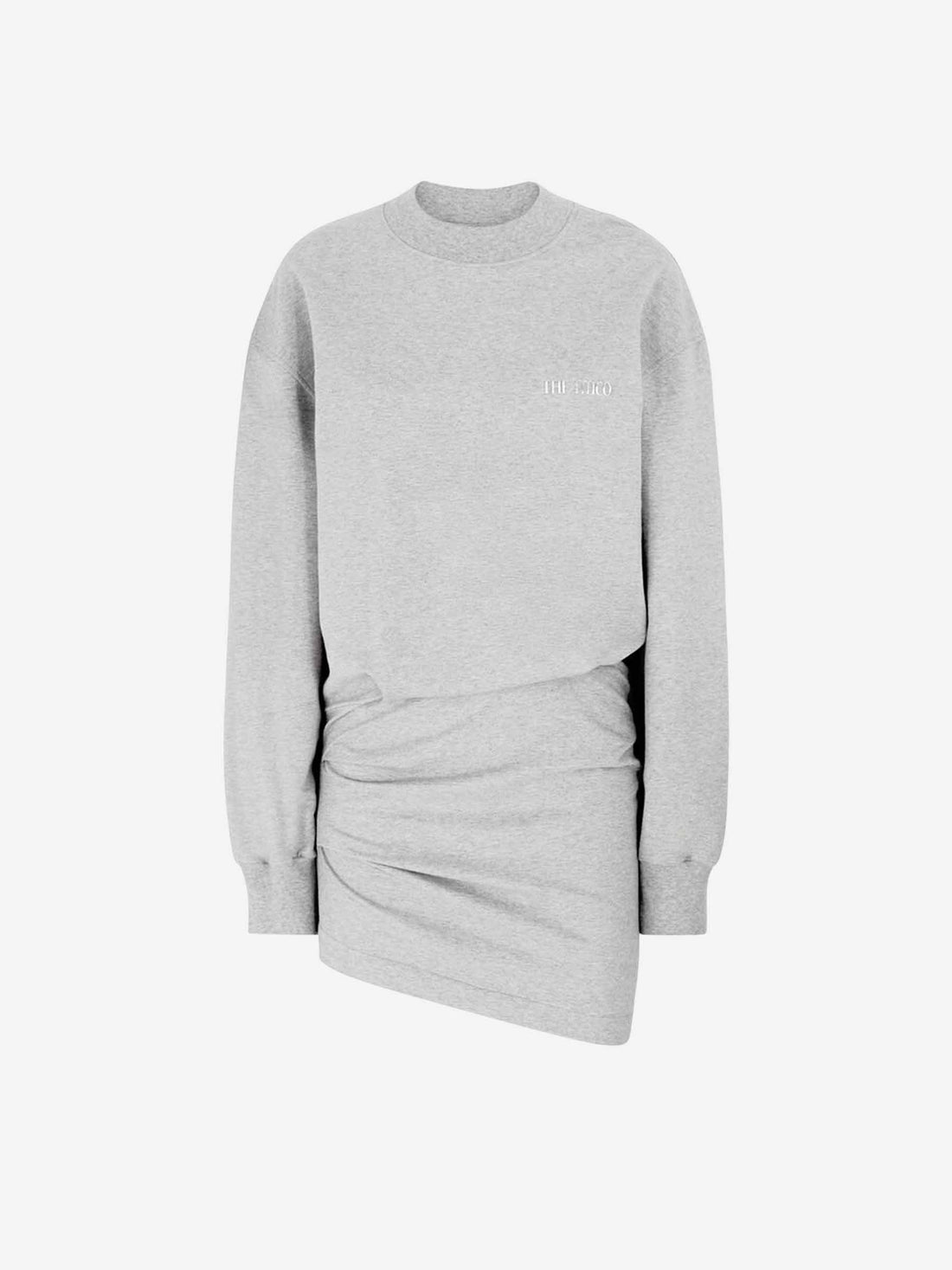 The Attico Mujer Barcelona Vestido Mini Jaspeado color Gris Piedra sku 731-006003 01 - Foto 1