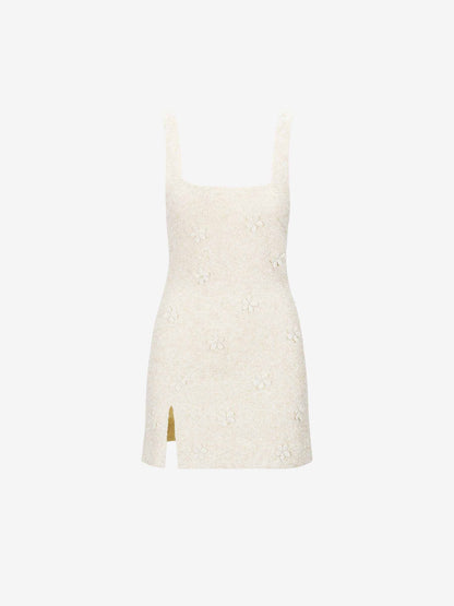 Staud Mujer Barcelona Vestido Mini Le Sable color Crema sku 731-006040 01 - Foto 1