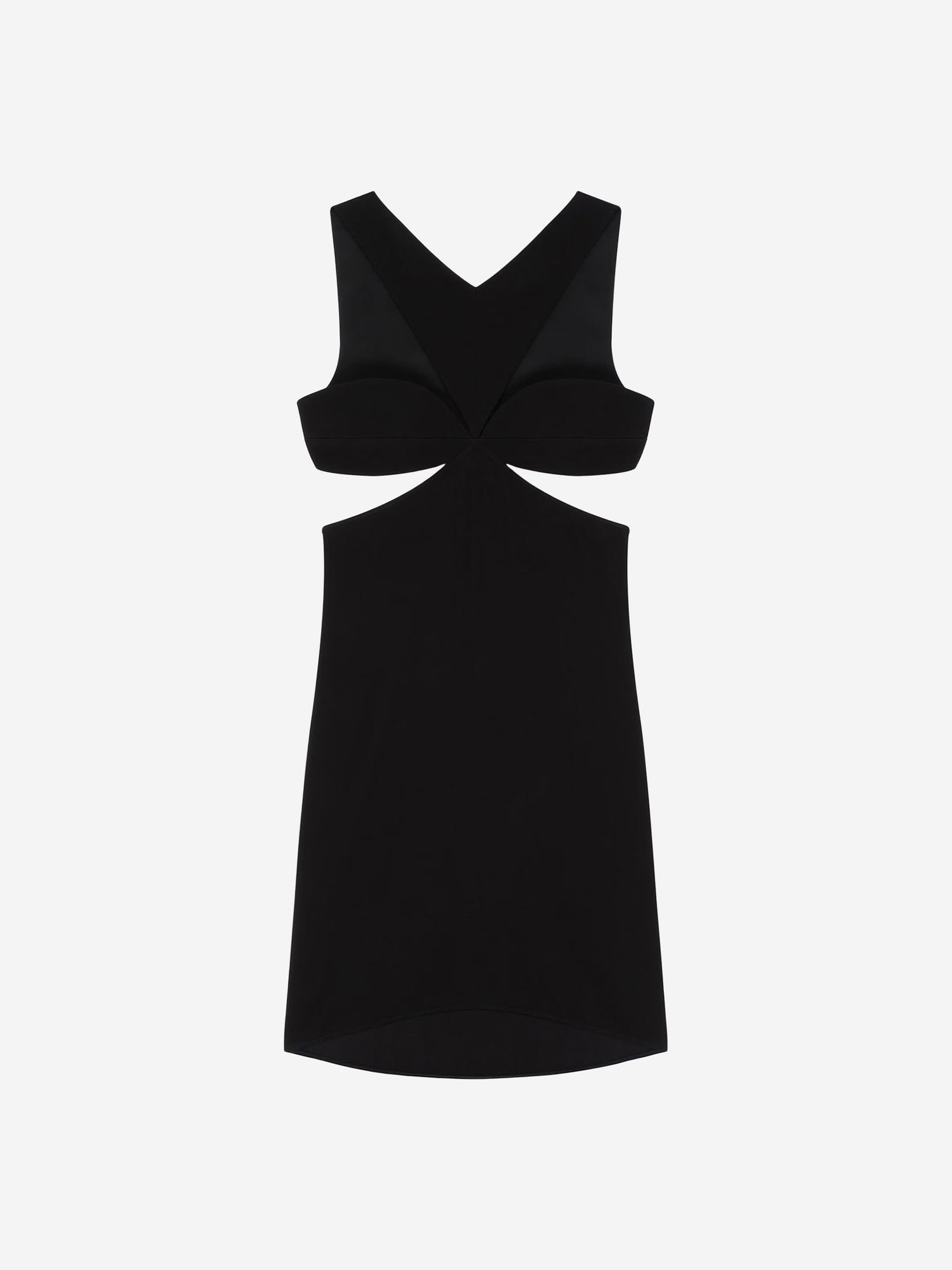 Outlet online Givenchy Mujer Vestido Mini Crepé color Negro sku 731-006042 01 - Foto 1