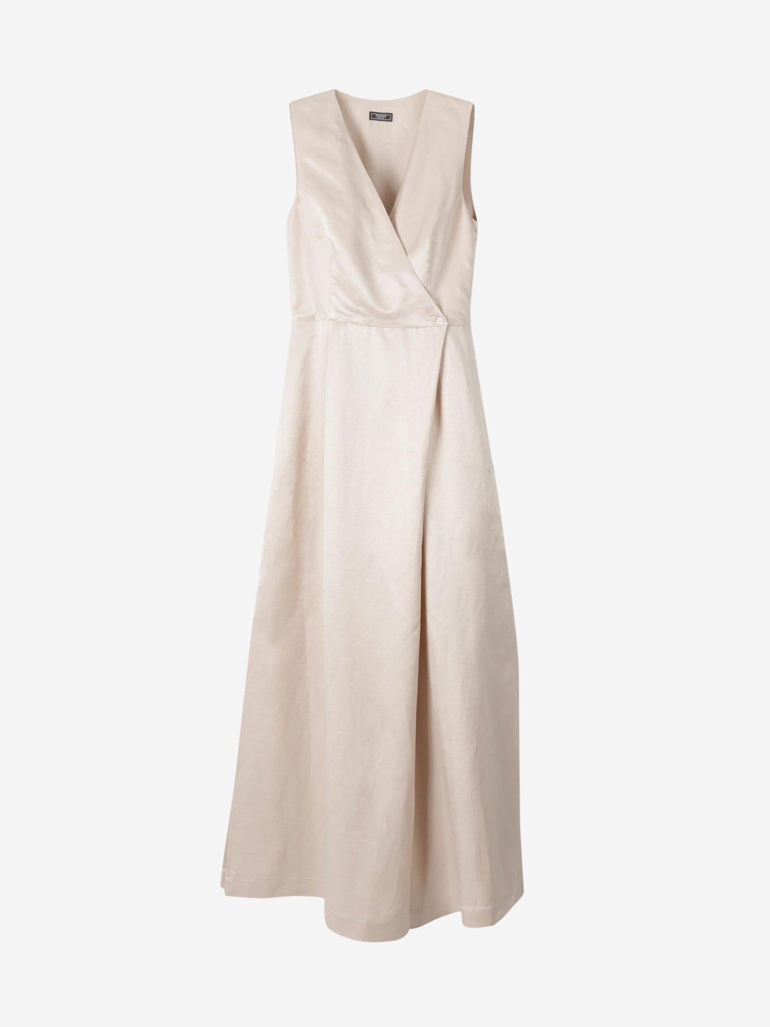 Peserico Mujer Barcelona Mono Maxi Lino color Beige sku 731-006044 01 - Foto 1