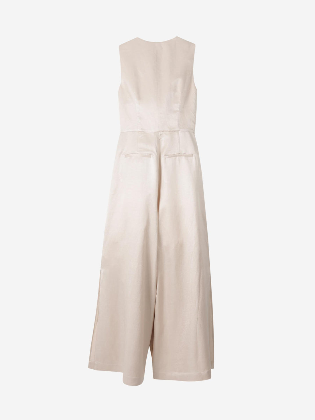 Peserico Mujer Barcelona Mono Maxi Lino color Beige sku 731-006044 01 - Foto 2
