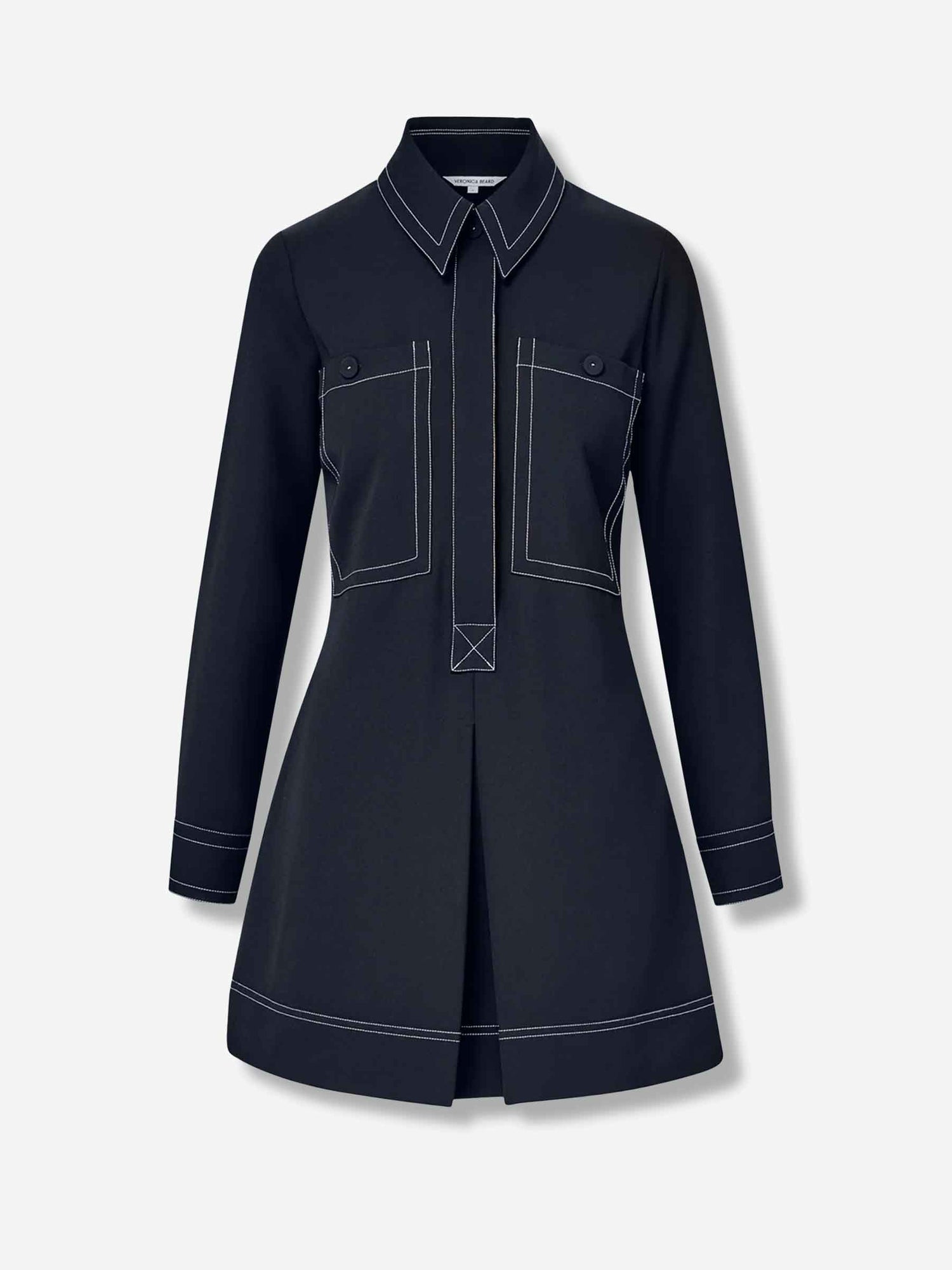 Outlet online Veronica Beard Mujer Vestido Mini Pryce color Azul Noche sku 731-006049 01 - Foto 1