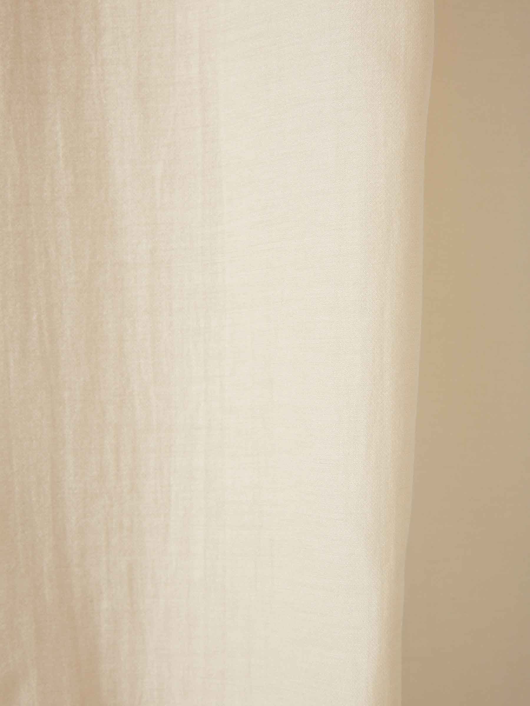 Outlet online TOTEME Mujer Vestido Midi Bufanda color Crema sku 731-006065 01 - Foto 4