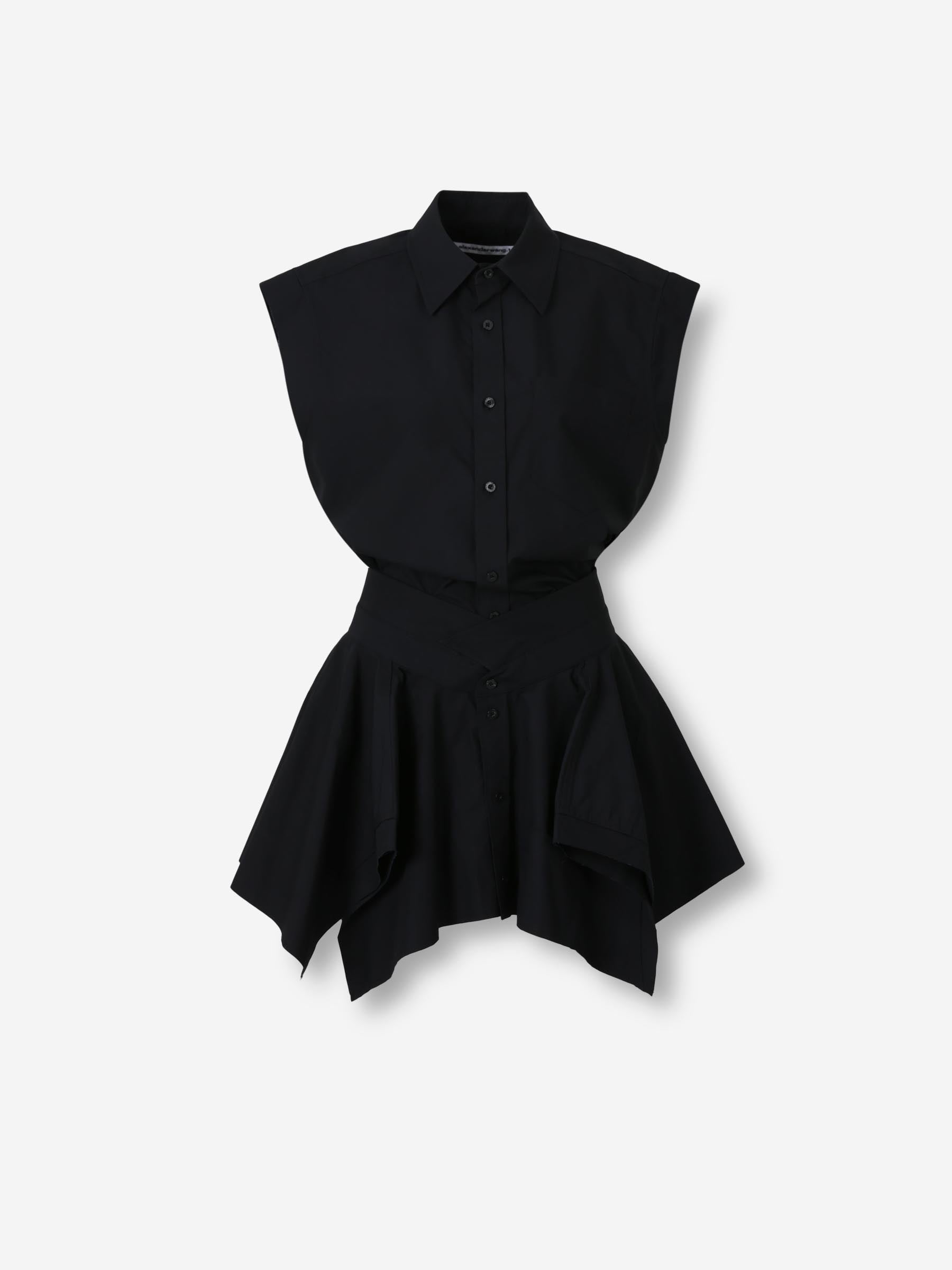 Outlet online Alexander Wang Mujer Vestido Mini Camisero color Negro sku 731-006070 01 - Foto 1
