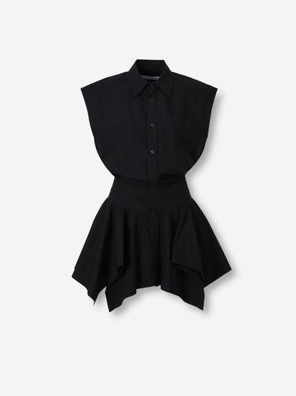 Outlet online Alexander Wang Mujer Vestido Mini Camisero color Negro sku 731-006070 01 - Foto 1