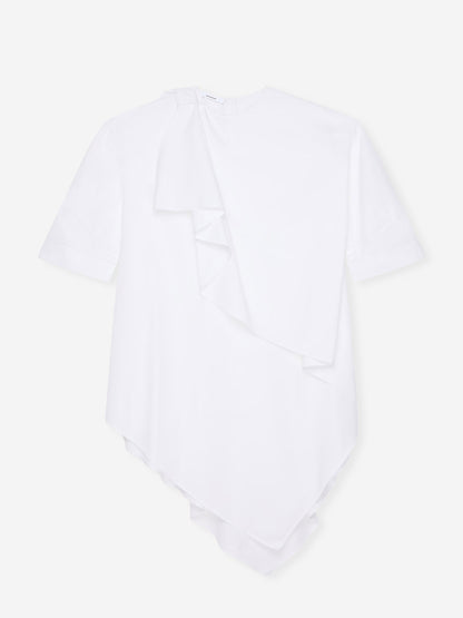 Outlet online Givenchy Mujer Vestido Mini Asimétrico color Blanco sku 731-006088 01 - Foto 1