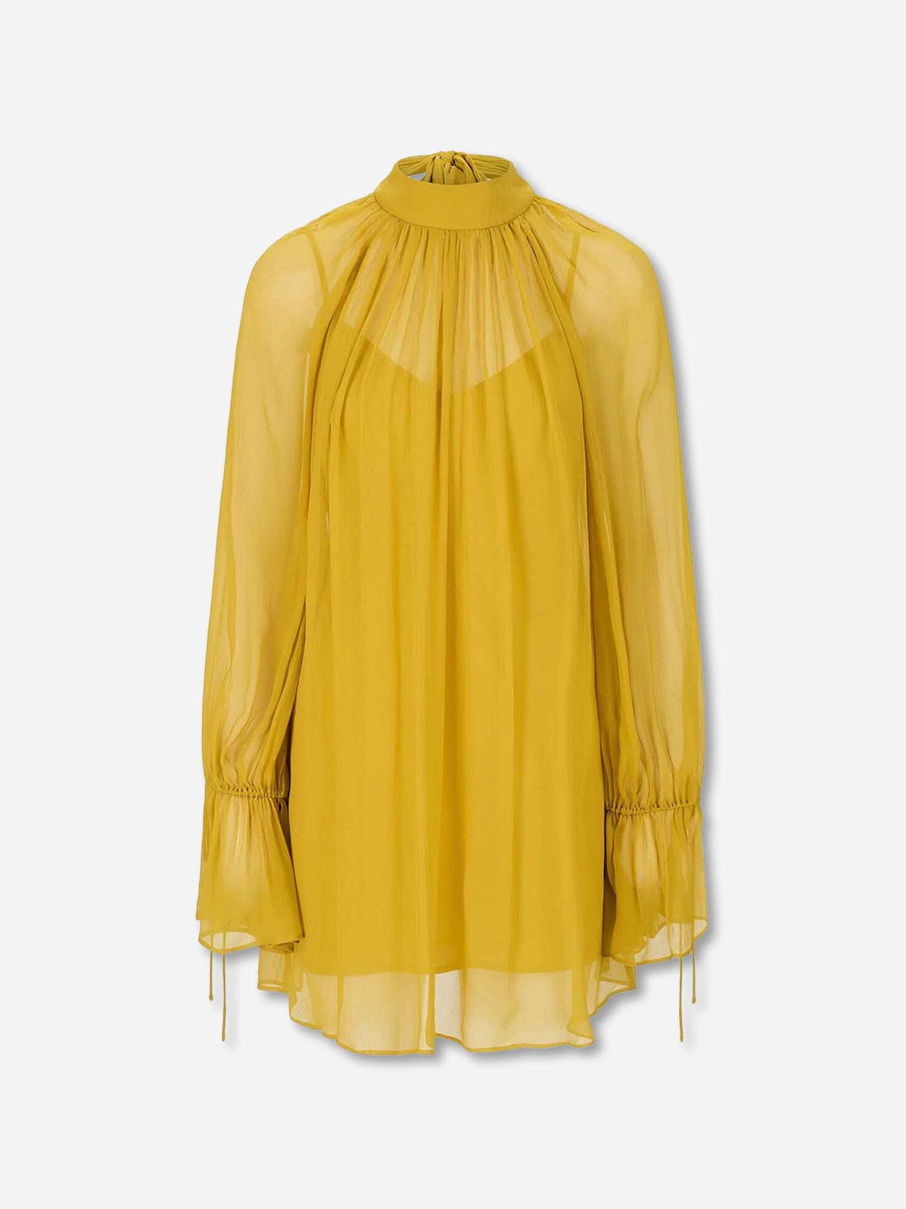 Outlet online Staud Mujer Vestido Mini color Amarillo Limon sku 731-006114 01 - Foto 1