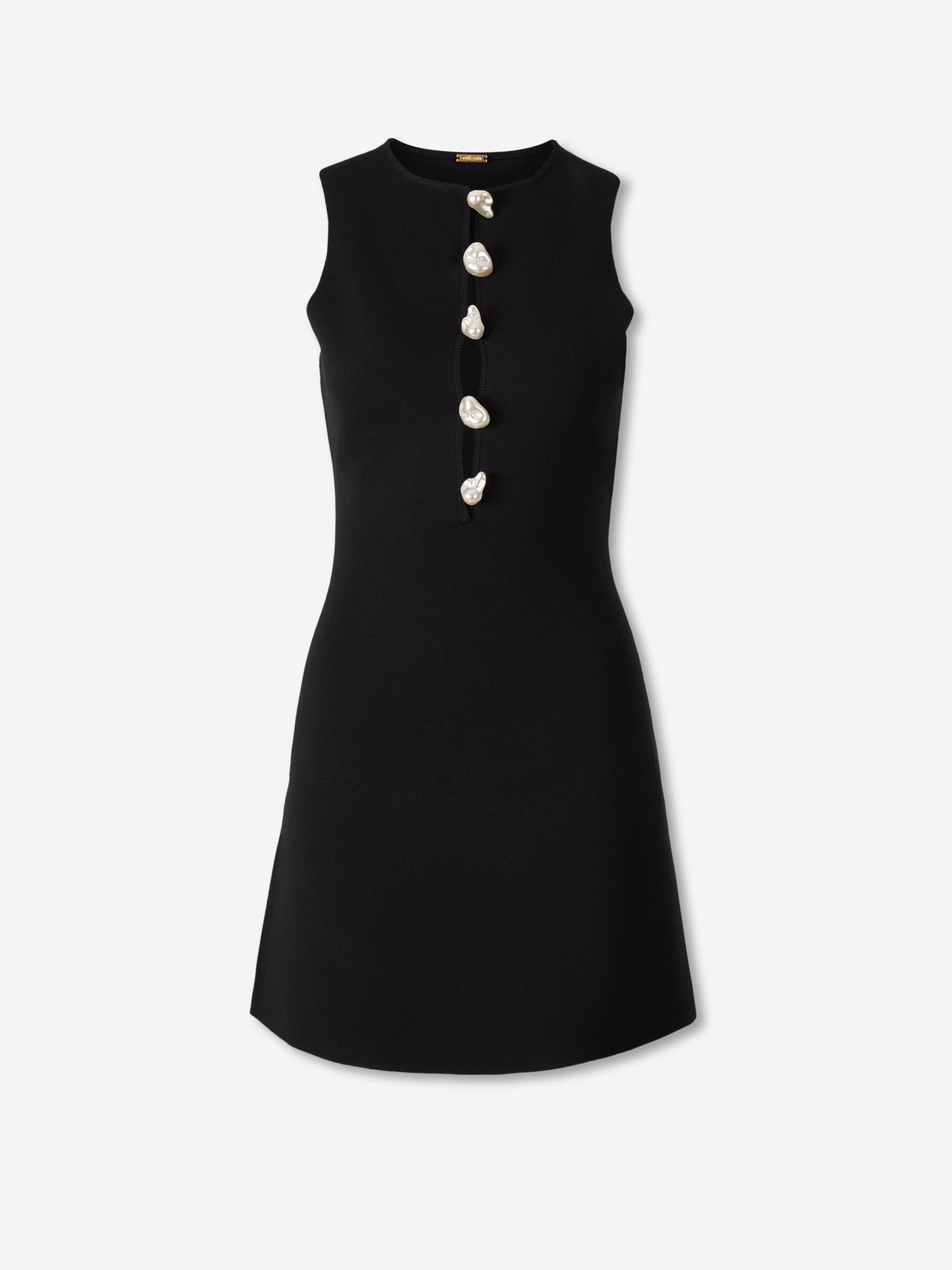 Outlet online Cult Gaia Mujer Vestido Mini Doms color Negro sku 731-006128 01 - Foto 1
