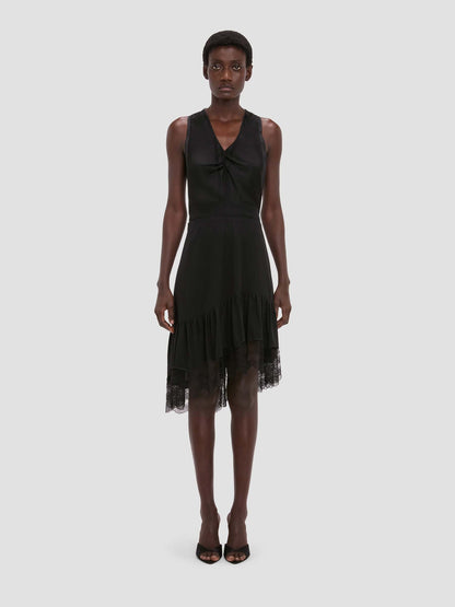 Outlet online Victoria Beckham Mujer Vestido Midi color Negro sku 731-006152 01 - Foto 2