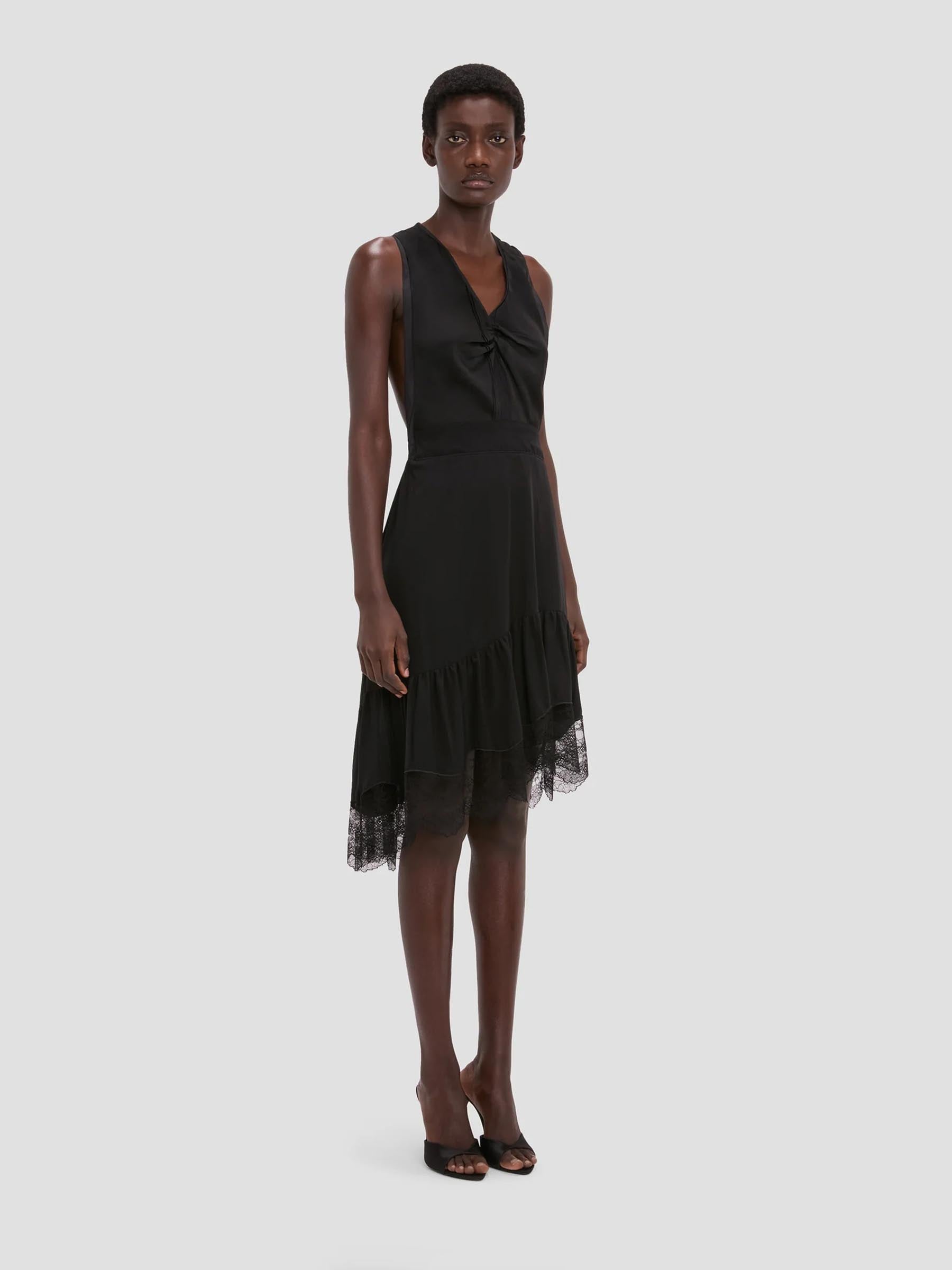 Outlet online Victoria Beckham Mujer Vestido Midi color Negro sku 731-006152 01 - Foto 3