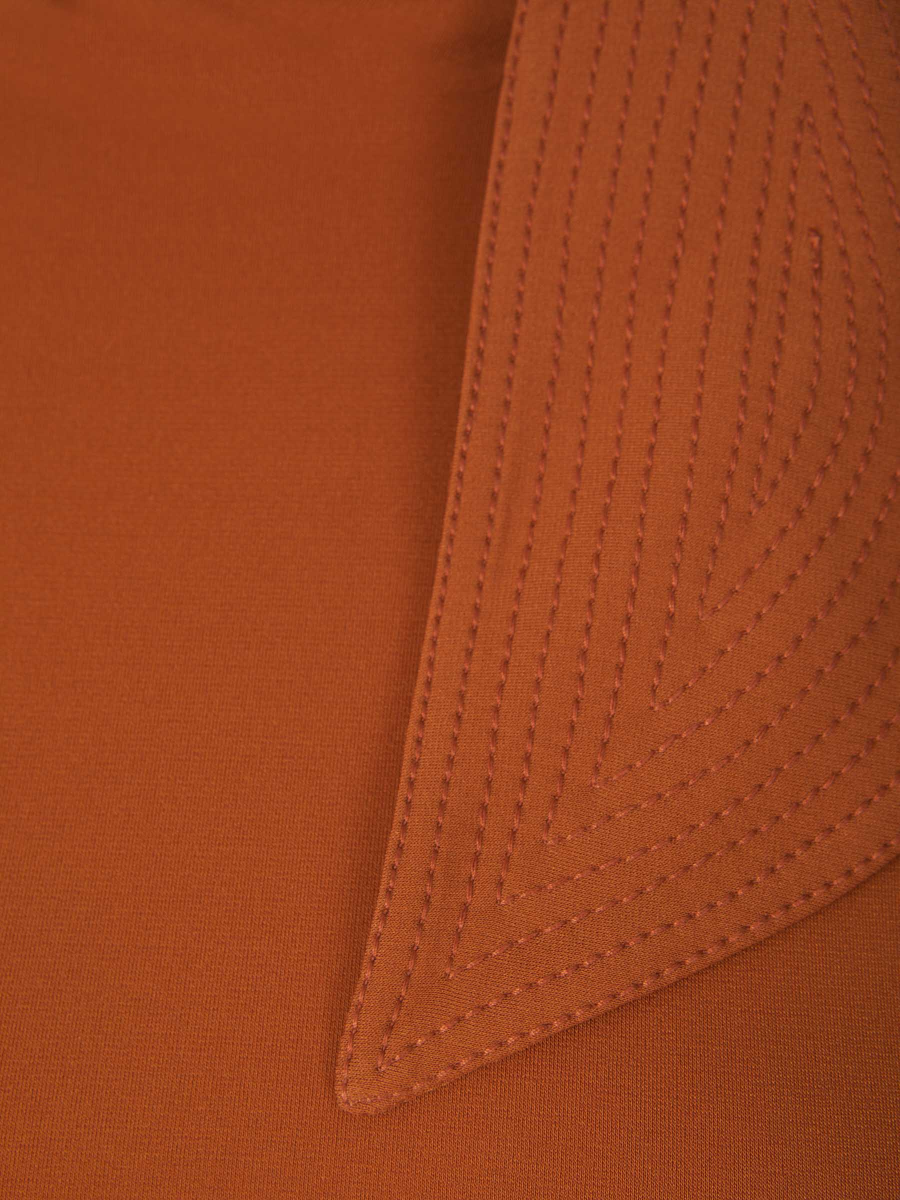 Outlet online Johanna Ortiz Mujer Vestido Cut Out color Terracota sku 732-001028 01 - Foto 4