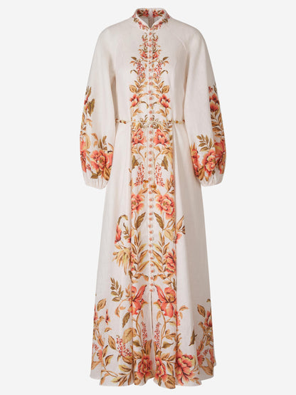 Outlet online Zimmermann Mujer Vestido Maxi Vacay color Multicolor sku 732-001249 01 - Foto 1