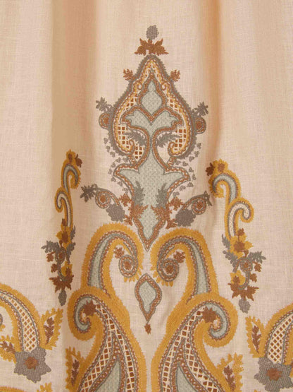 Zimmermann Vestido Lazo Devi color Beige sku 732-001255 01 - Foto 4