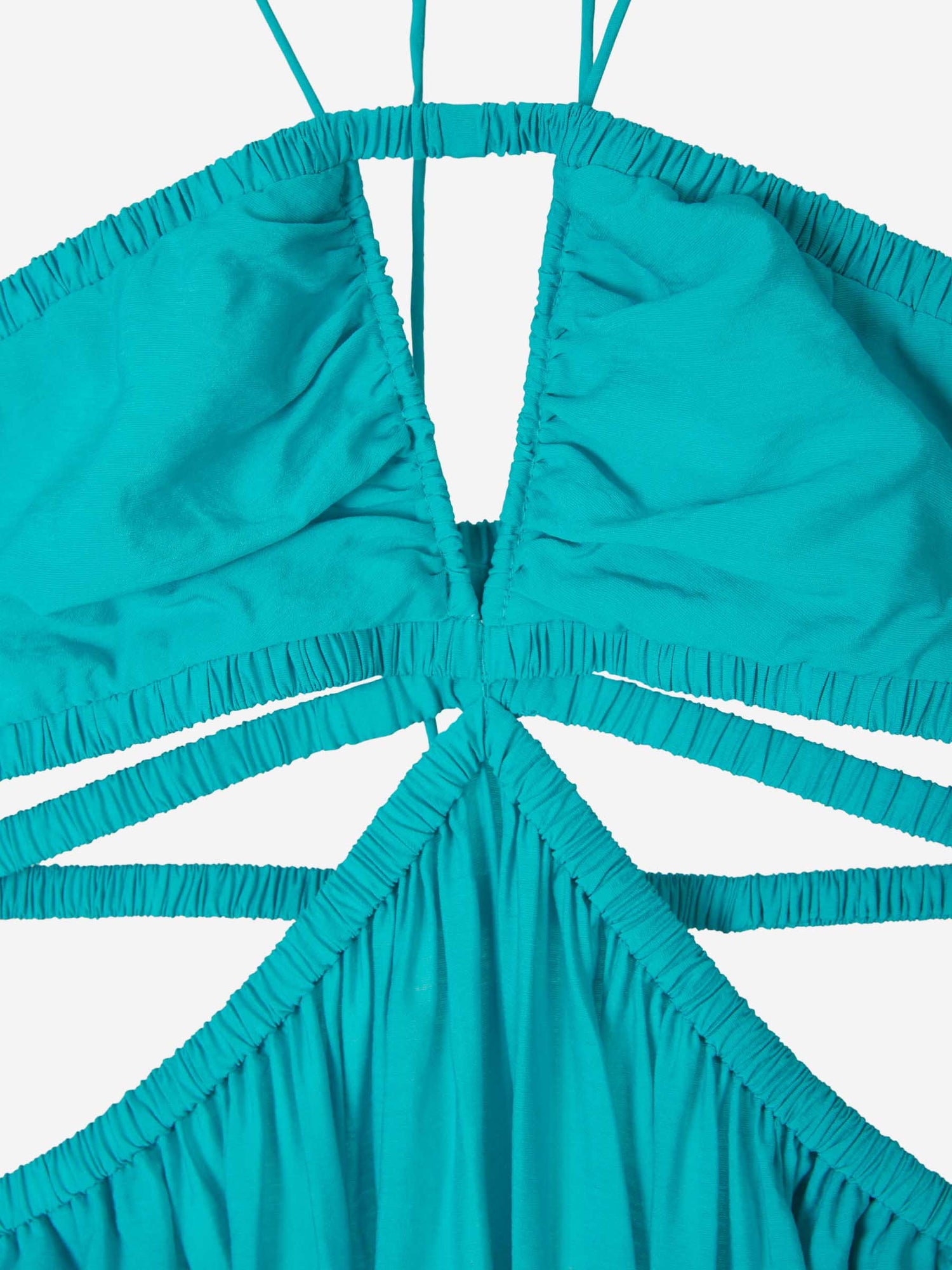 Outlet online Simkhai Mujer Vestido Laurel Maxi color Turquesa sku 732-001268 01 - Foto 3