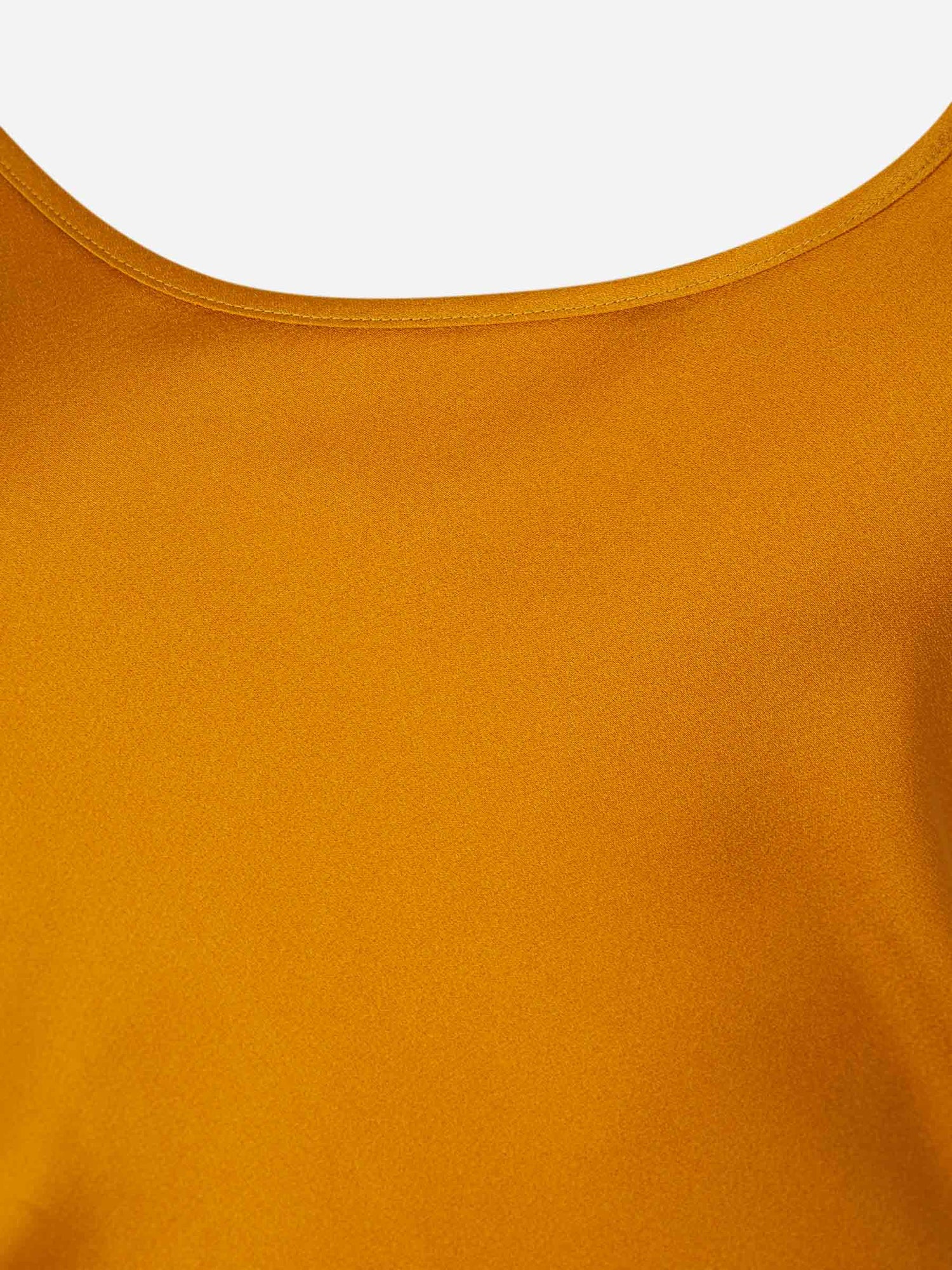 Outlet online Victoria Beckham Mujer Vestido Maxi Satinado color Naranja Claro sku 732-001274 01 - Foto 3