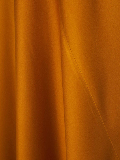 Outlet online Victoria Beckham Mujer Vestido Maxi Satinado color Naranja Claro sku 732-001274 01 - Foto 4