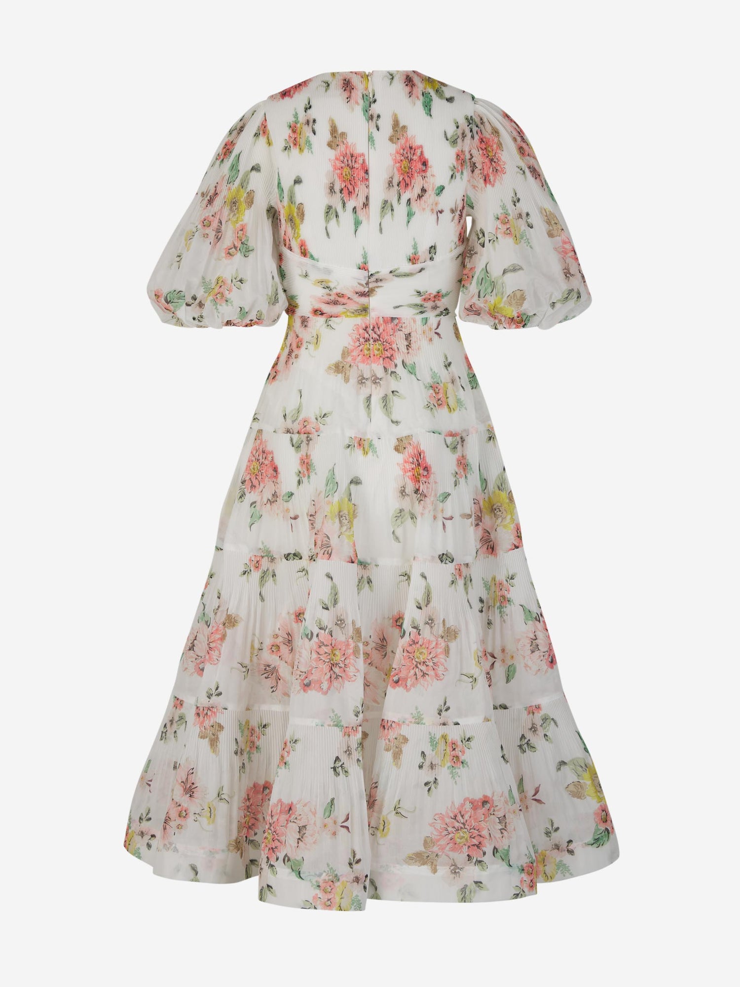 Zimmermann Pleated Midi Dress Shop Online  Zimmermann  Luxury Brand Outlet