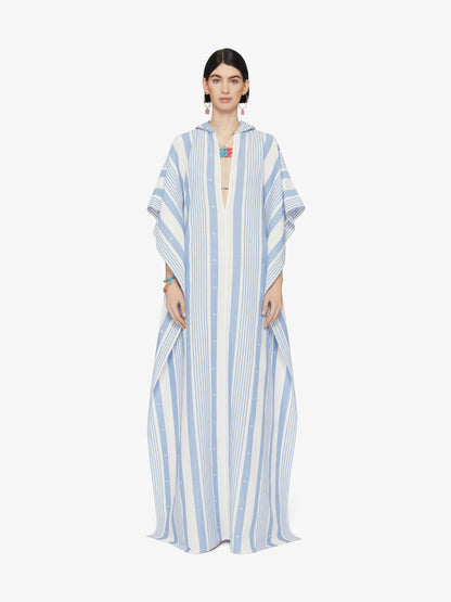 Outlet online Givenchy Mujer Kaftán Motivo Rayas color Azul sku 732-001381 01 - Foto 1