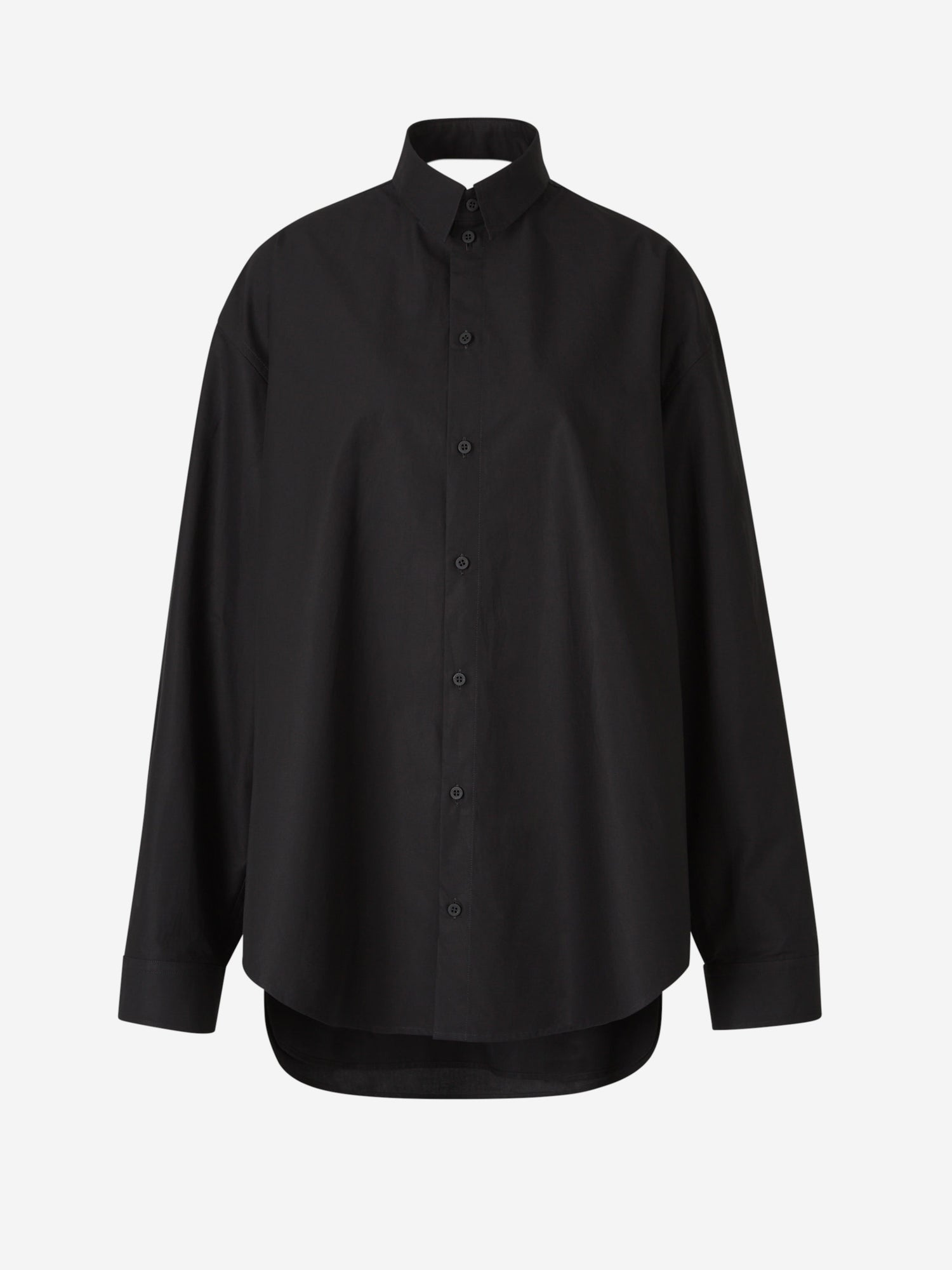 Balenciaga Mujer Barcelona Vestido Mini Camisero Suspended color Negro sku 732-001411 01 - Foto 1