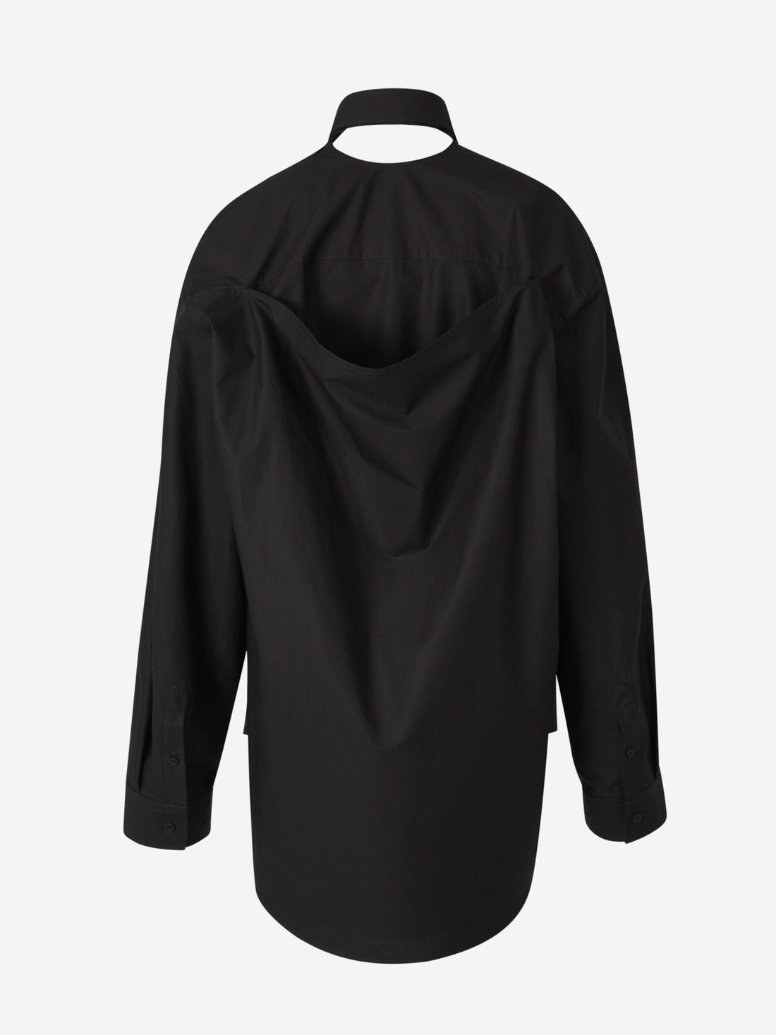 Balenciaga Mujer Barcelona Vestido Mini Camisero Suspended color Negro sku 732-001411 01 - Foto 2