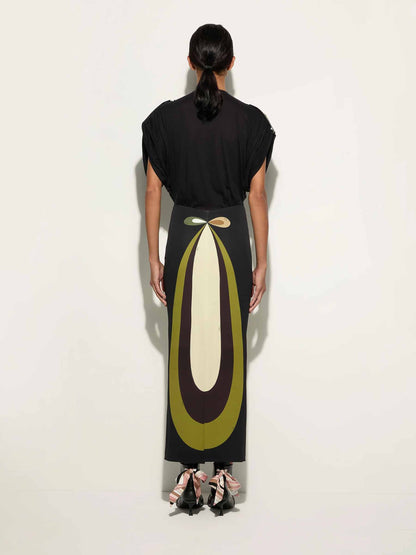 Pucci Mujer Barcelona Vestido Maxi Maddalena color Negro sku 732-001463 01 - Foto 3