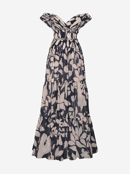 Outlet online Andres Otalora Mujer Vestido Maxi Tua Vida color Azul Noche sku 732-001472 01 - Foto 1