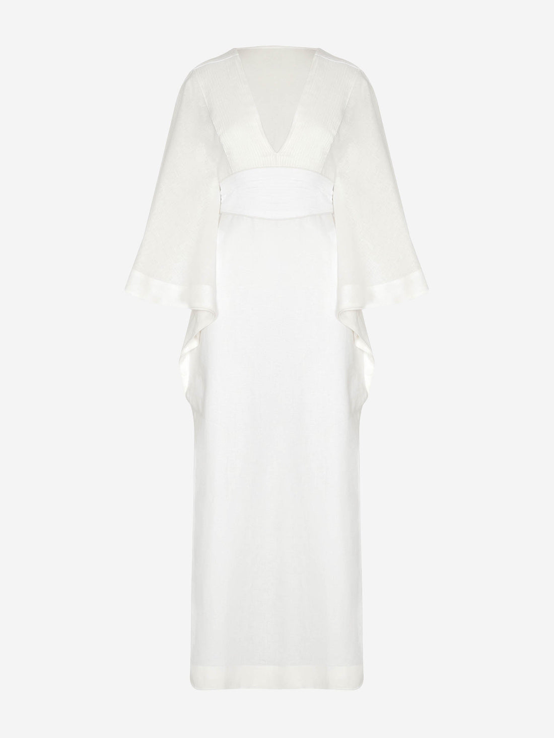 Outlet online Andres Otalora Mujer Vestido Kaftán Volar color Blanco sku 732-001473 01 - Foto 1